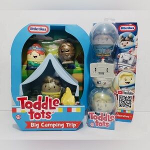 🆕 Little Tikes Toddle Tots Big Camping Trip & AstroTots Pretend Play Playsets